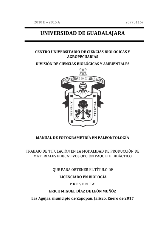 Portada de la tesis